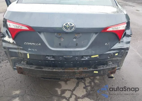 2015 Toyota Corolla Le from USA, damaged, VIN 2T1BURHE3FC346107